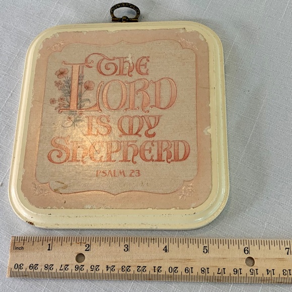 Hallmark Psalm 23 plaque - Picture 8 of 8